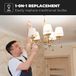 HOFTRONIC™ E14 LED Lamp - 4,8 Watt 470 lumen - 2700K Warm wit licht - Kleine fitting - Vervangt 40 Watt - C37 kaarslamp