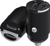 MMOBIEL 2x Autolader USB-C 2-Poorts Adapter – 45W Sigarettenaansteker USB Snellader – Ultra Compact Auto telefoon Lader – USB Oplader