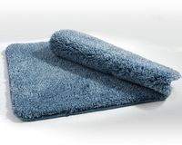 Spirella Badmat – Antislip Douchemat voor de Badkamer – Wasbare Badkamer Mat – Warm en Zacht – Blauw