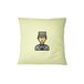 Bona Basics Decoratieve kussenhoes 60x60 cm Licht Geel