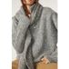 BA&SH Strickschal Grau