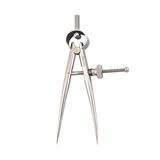 Starrett 277-3 3" veerverdeler met ronde poten en massieve moer