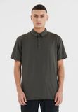 SOS Poloshirt Etna Zwart-gemêleerd Maat M