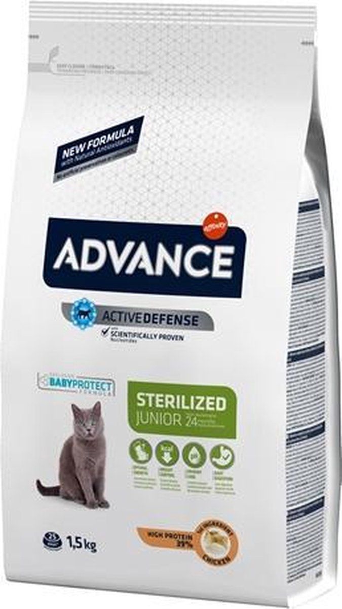 ADVANCE cat junior sterilised chicken (1,5 KG)