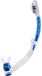 Cressi Itaca Ultra Dry snorkel Transparent / Metallic Blue