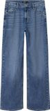 Jeans Jambe Droite Denim Bleu Moyen