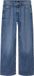 Jeans Jambe Droite Denim Bleu Moyen