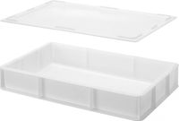 HENDI Deksel voor pizzadeegdoos – GN 1/1 – BPA-vrij – Wit – 530x325x20 mm