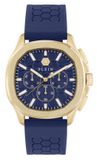 Philipp Plein $keleton $pectre PWSAA0323 Heren Horloge - Siliconen - Blauw - Ø 44 mm