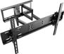 RICOO R08-XL support mural TV pour téléviseurs de 42 à 75 pouces, noir, acier, 75 kg, VESA 600x400mm