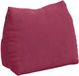 vidaXL Coussin de dossier Rouge vin 45 x 20 x 35 cm tissu velours côtelé