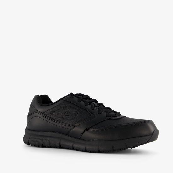Skechers Nampa Heren Veterschoenen - Zwart - Maat 41