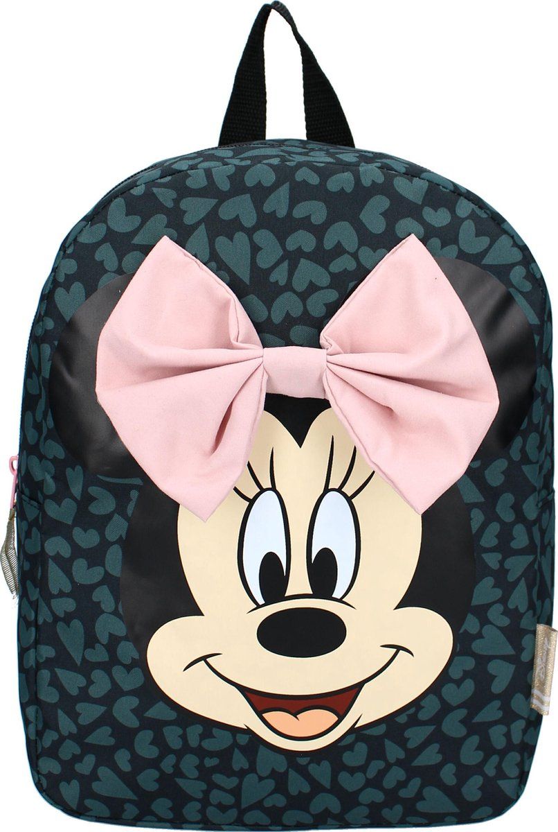 Vadobag Rugzak Minnie Mouse Hey It's Me Donkergroen 6 Liter - Polyester - Donkergroen - 8712645283398