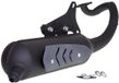 Polini Pot d'échappement pour Scooter MBK 50 Mach-G 200.0312 / Original Neuf Noir