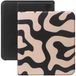 Selencia Ploonk B.V. Ereader Hoes - Geschikt voor Kobo Libra Colour - Art Wave Black
