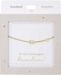 Depesche armband goud met N-hanger en hartje - vriendschapssieraad