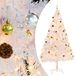 vidaXL Kunstkerstboom met verlichting en kerstballen 210 cm wit