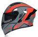 Casque intégral de moto avec double visière et anti-buée