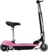 vidaXL Step elektrisch met zitje 120 W roze