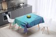 Bonamaison Tafelkleed, Anti-Mold, Sneldrogend, Waterdicht, 100% Polyester Tafellaken, 140cm x 140cm - Ontworpen en Vervaardigd in Turkije