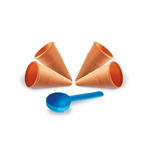 Mondo Mondo-09134 Uitsteekvormen, set zee Renew Toys kunststof, ijskegel, 09134, meerkleurig, 9134