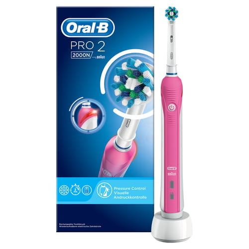 Oral-B Pro 2 - Variant 2000 - Elektrische Tandenborstel Powered By Braun