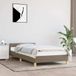 Prolenta Maison Exclusive - Bedframe met hoofdeinde, zonder matras, taupe, 90x190 cm, stof