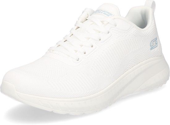 Skechers Sport BOBS SQUAD CHAOS FACE OFF Sneakers Dames wit 39