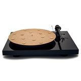 Hudson Hi-Fi CoRkErY Inbouwplateau, plattermat, audiofiel, antistatische slipmat, 1-8 inch verzonken