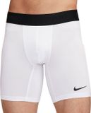 Nike Pro Dri-FIT Short Heren - Maat XL - wit - zwart
