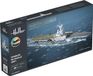 Heller Modelbouwpakket Schepen - 57072 Charles De Gaulle Ship - Starter Kit Plastic - 1:400 - Maquette