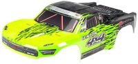 Horizon AR402204 Body Pntd Decal Trim Green SENTON 4x4 BLX