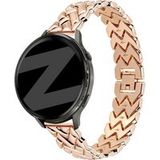Bandz Bracelet métal 'V-Type' Huawei Watch 5 - 42mm (or rose)