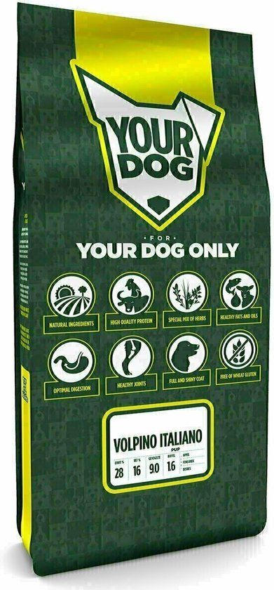 Yourdog Volpino Italiano Puppy Hondenvoer 12kg