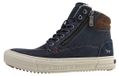 Mustang bottes à lacets doublées chaudes pour hommes bleu loisir