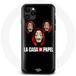Maniacase Hoesje voor iPhone 12 La Casa de Papel Gezichten Maskers