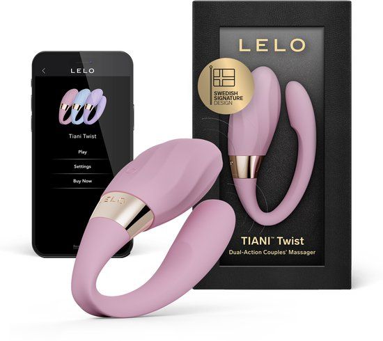 LELO TIANI Twist – Koppelvibrator – App-Gestuurd – 10 Instellingen – Soft Pink