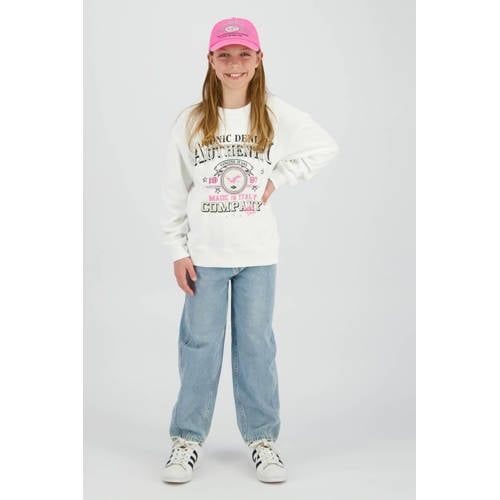 Vingino Cecilia high waist mom jeans light blue denim
