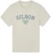 Silbon T-shirt à manches courtes Logo Racket Beige XL Homme