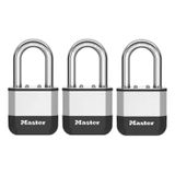 MASTER LOCK PK5EURTRILF Beugelloos hangslot 3 stuk(s) Zilver