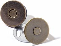 Prym Magnetische sluiting 19 mm messing Ant.