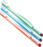 Lactona Tandenborstel IQ Soft 3 stuks Blauw, Roze en Transparant