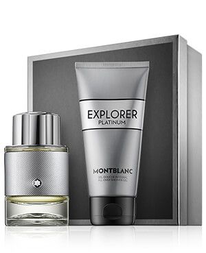 MONTBLANC Explorer Platinum Gift Set Eau De Parfum (edp) 60 Ml + Shower Gel 100 Ml
