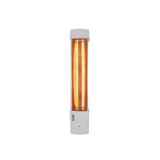 Eden pulse Ivoor-kwarts badkamerradiator