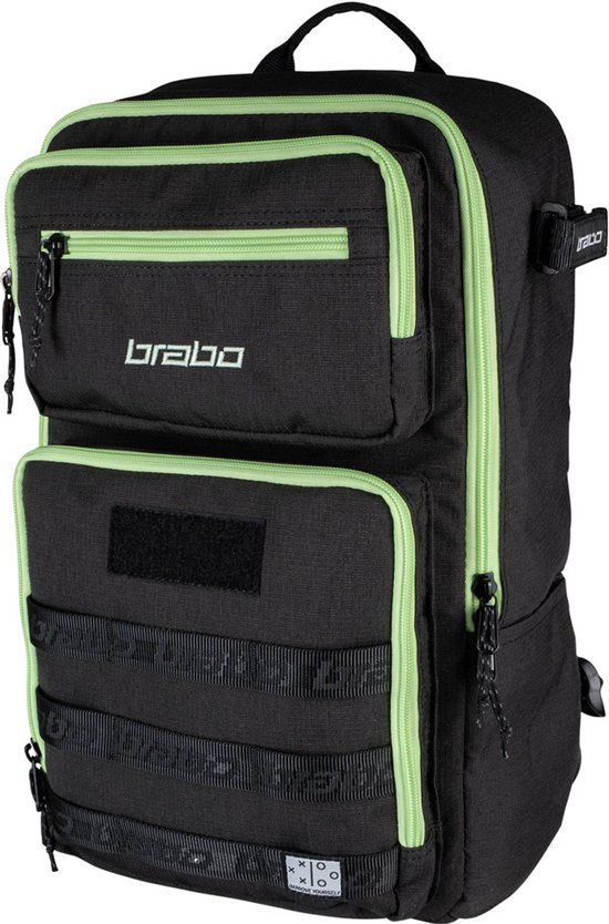 Brabo Traditional Backpack Blauw Donker Polyester