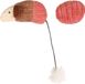 Flamingo Blaro Jouet Souris pour chat + Balle Rouge 2 pièces
