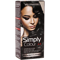 Mellor & Russell Simply Colour Haarkleuring - 2.0 Natuurlijk Zwart