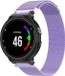 By Qubix - Milanese bandje voor Garmin Forerunner 220/230/235/620/630/735XT - Large - Paars