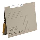 ELBA 100570025 pendelmappen 50 stuks zak in de achterkant met commerciële nieting 320 g/m² Manila-karton grijs