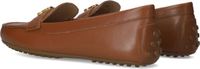 LAUREN RALPH LAUREN Barnsbury Flats Mocassins Dames - Instappers - Camel - Maat 41